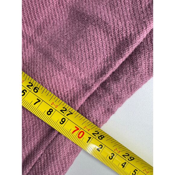 Carhartt Women Size M Loose Fit Twill Shirt Chore Jacket Shacket Pockets Pink - Picture 8 of 8